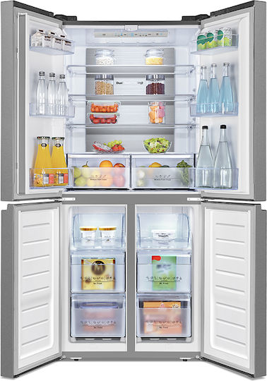 Hisense 454lt Total NoFrost Î181xL79.4xA70cm. Inox RQ563N4SI2