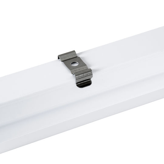 GloboStar Φωτιστικό Πάγκου Κουζίνας Tubo LED 5.5W Warmes Weiß mit Schalter M30xB2.2xH3.5cm.