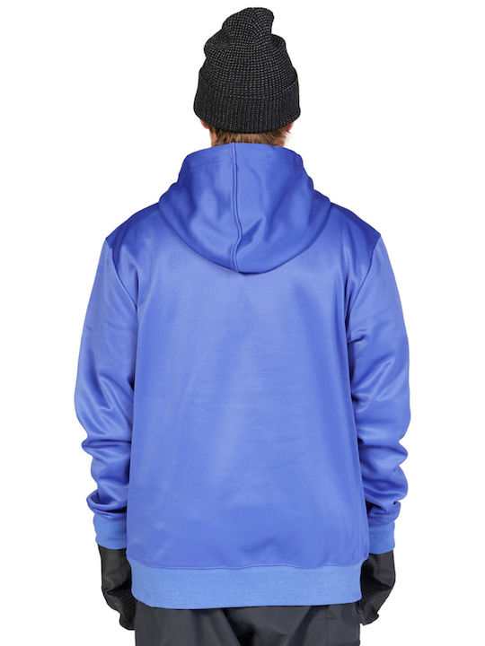 DC Snowstar Men's Sweatshirt with Hood and Pockets Purple