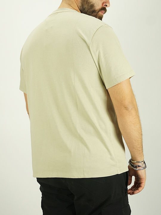 Superdry Men's Short Sleeve T-shirt Beige