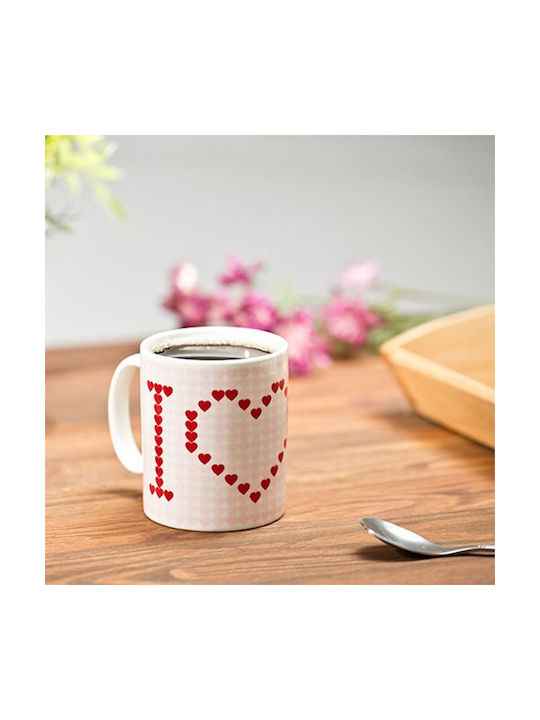 Gadget Master Heat Change Mug Ceramic I love you