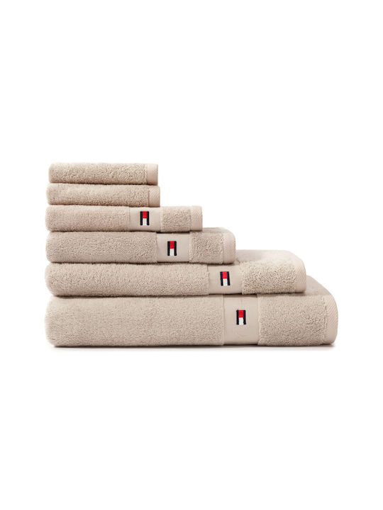 Tommy Hilfiger Bath Towel Legend 100x150cm Sand Weight 540gr/m²
