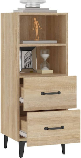 Sonoma Bookcase Oak 34.5x34x90 cm