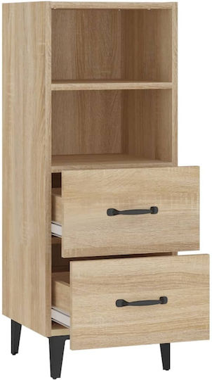 Sonoma Bookcase Oak 34.5x34x90 cm