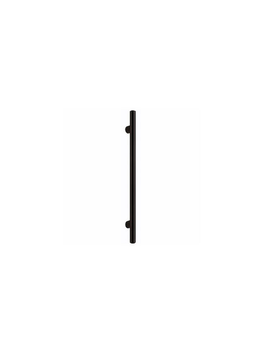 Conset Handle Front Door C1497 C1497P-400S19S19 600mm Black Velvet-Black Metal