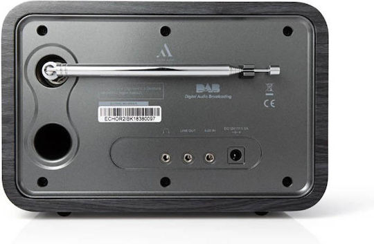 Argon Audio 2i Φορητό Ραδιόφωνο DAB+ με Bluetooth Μαύρο