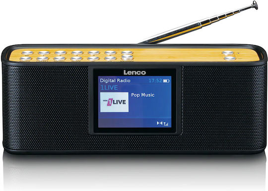 Lenco PDR-045 Φορητό Ραδιόφωνο Μαύρο