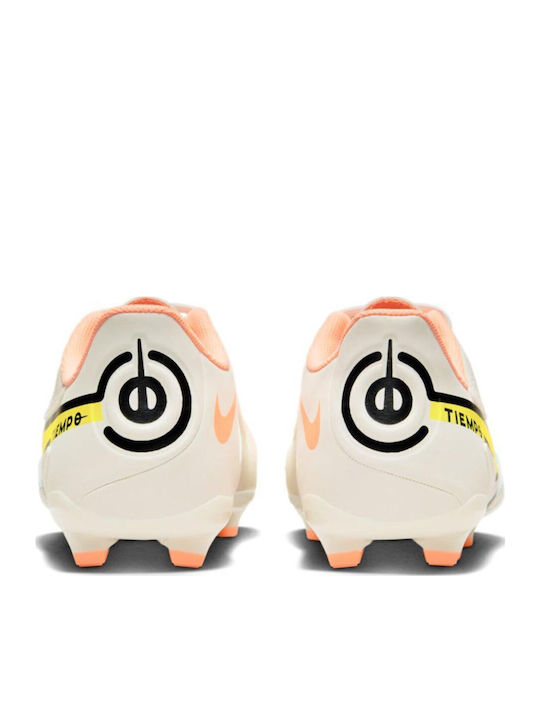 Jr Legend 9 Academy Kids Molded Soccer Shoes Beige