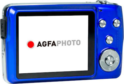 AgfaPhoto Realishot DC8200 Kompakte Kamera 18MP Optischer Zoom 8x mit Bildschirmgröße 2.7" und Videoauflösung 1920 x 1080 Pixel Blau