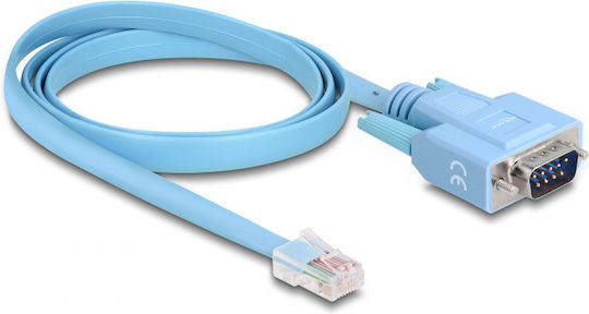 DeLock Cable RJ45 male to RS232 9-pin male 1m (63353) 0pcs