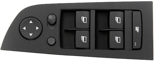 NTY Fensterheberschalter Auto für BMW E90 / E91 / Serie 3 18pin Schwarz