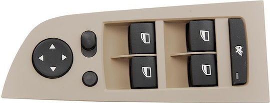 NTY Fensterheberschalter Auto für BMW E90 / E91 / Serie 3 18pin Beige