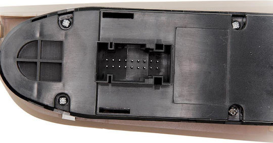 NTY Fensterheberschalter Auto für BMW E90 / E91 / Serie 3 18pin Beige