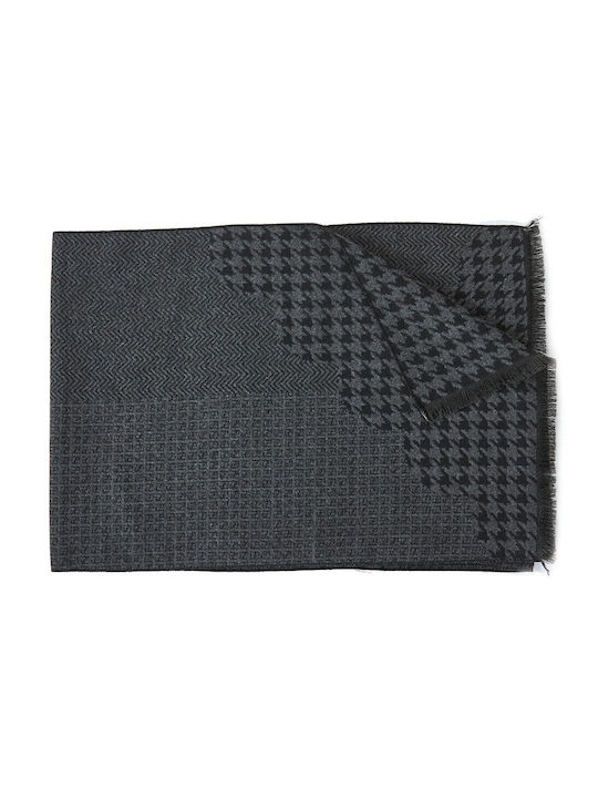 Verde Men's Scarf Black