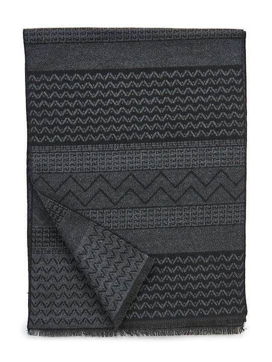 Verde Men's Scarf Black