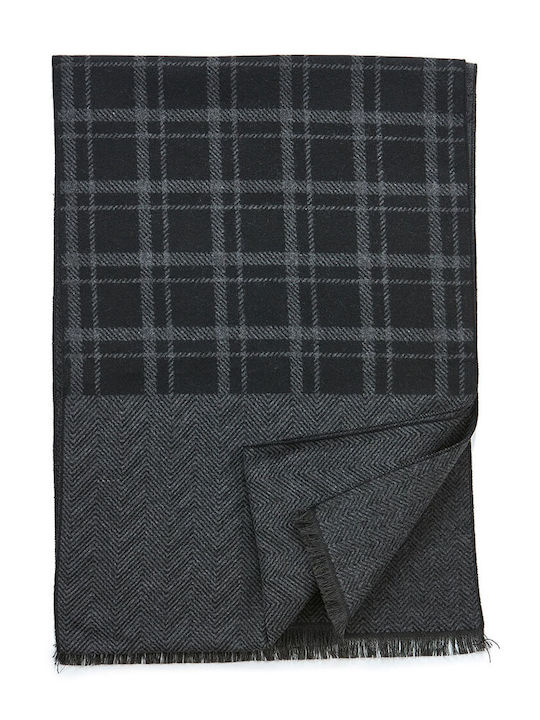 Verde Men's Scarf Black