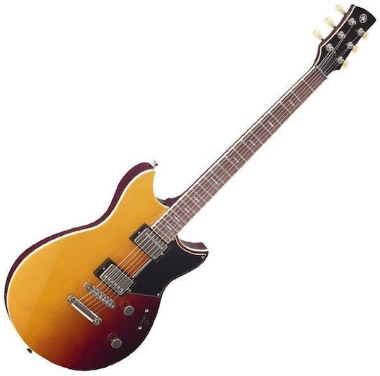 Yamaha Revstar RSP20 Електрическа Китара SG с HH Конфигурация на Пикапите Sunset Burst с Калъф