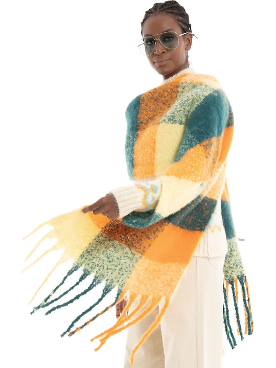 15237156 Women's Wool Scarf Orange