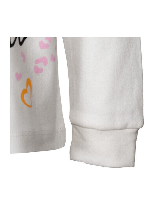 Evita Kids' Pajamas Winter White
