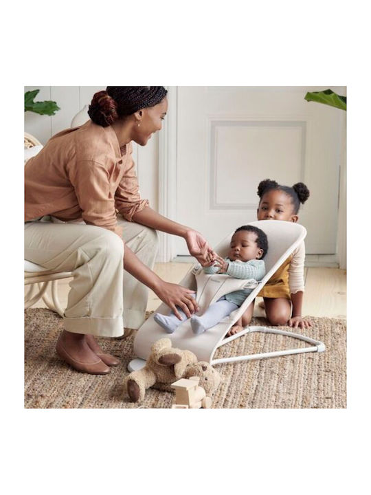 BabyBjorn Χειροκίνητο Relax Μωρού Bliss 3D Light Beige για Παιδί έως 13kg