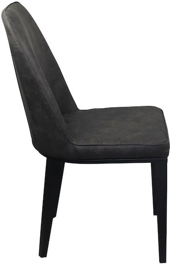 Scaune Sala de mese Caster 45x60x89buc 6buc Gri Scaune Sala de mese Caster 45x60x89buc 6buc Gri
