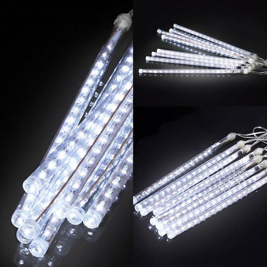 Светлини LED 4m. Бели тип Метеори 1бр Светлини LED 4m. Бели тип Метеори 1бр
