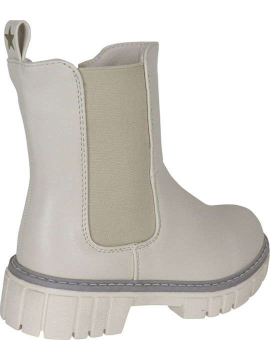 Kids Boots Ecru