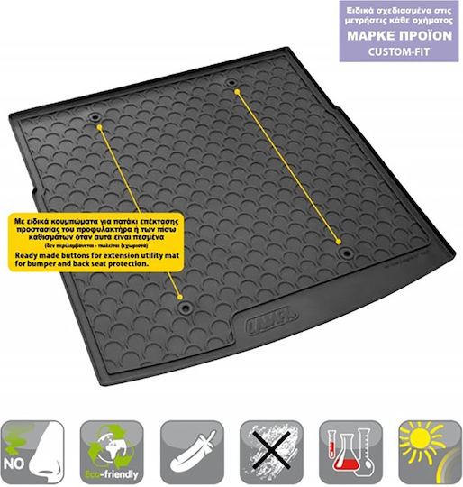 Lampa Trunk Mat Tray Type for Opel Mokka Black