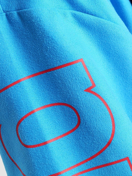 Arena Zeal Plus Jr 005309-400 Kids Swimming Bathrobe Blue