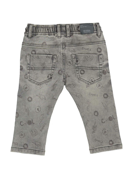 Birba Trybeyond Pantaloni copii din denim Gri