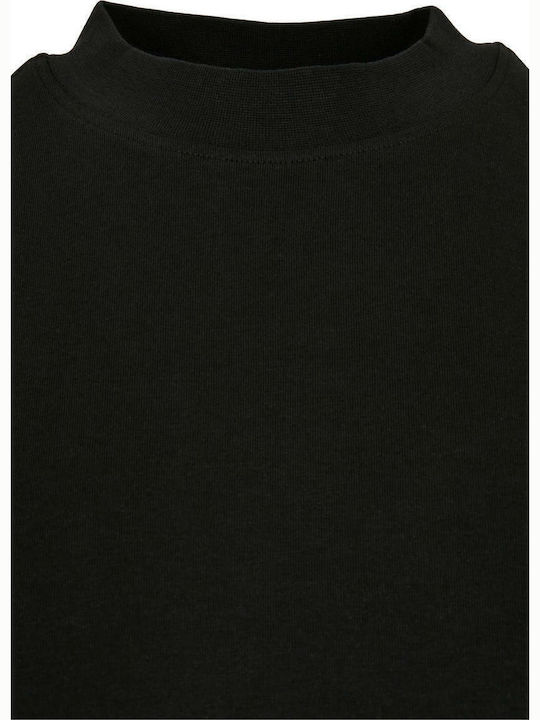 Summer Midi Athletic T-Shirt Short Sleeve Black Dress