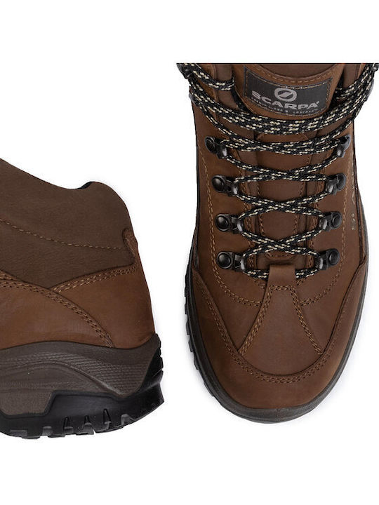 Scarpa Cyrus Mid GTX Men's Hiking Boots Waterproof with Gore-Tex Membrane Brown