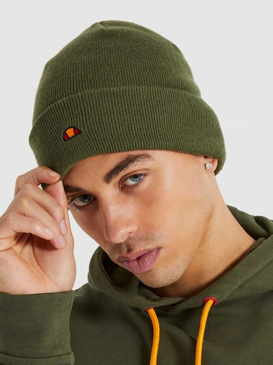 Ellesse Thar Ribbed Beanie Cap Khaki