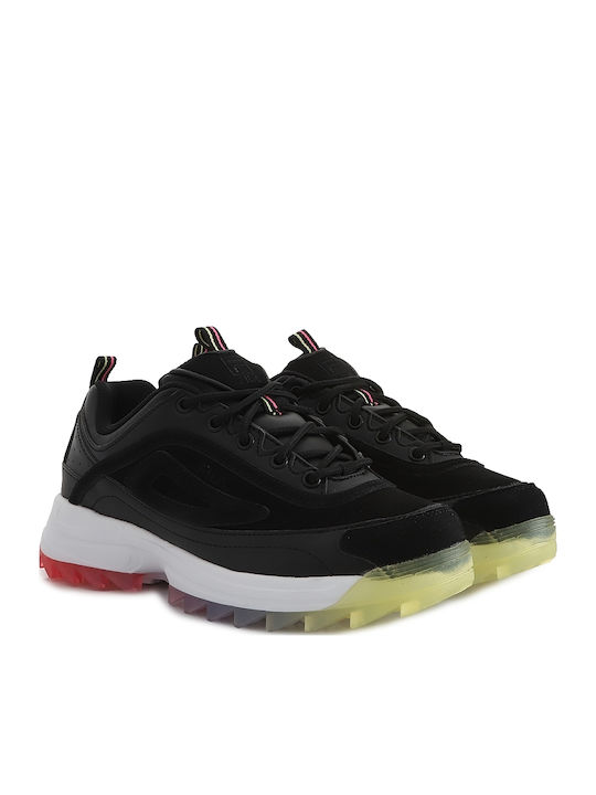 FILA Distorter Chunky Sneakers Μαύρα
