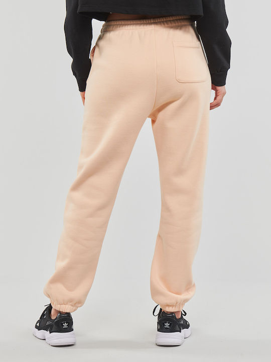 Champion Pantaloni de trening pentru femei cu cauciuc Roz