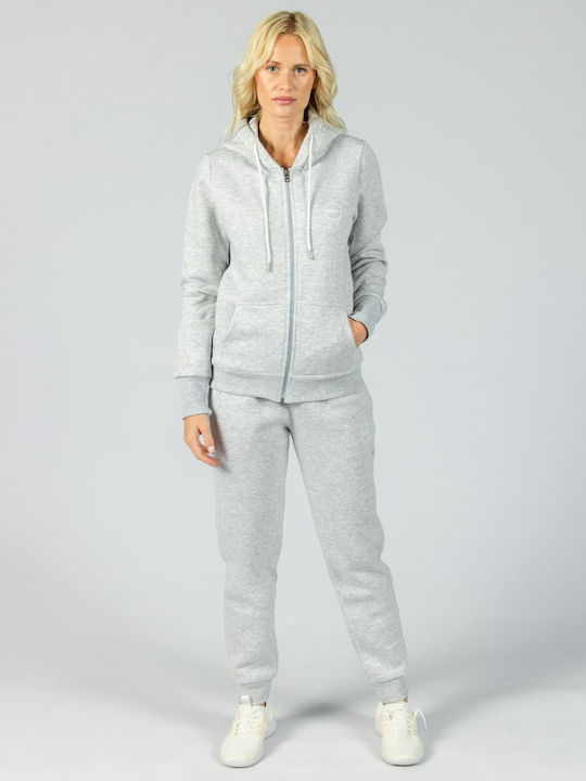 Pantaloni Trening Dama Cu Elastic Gri