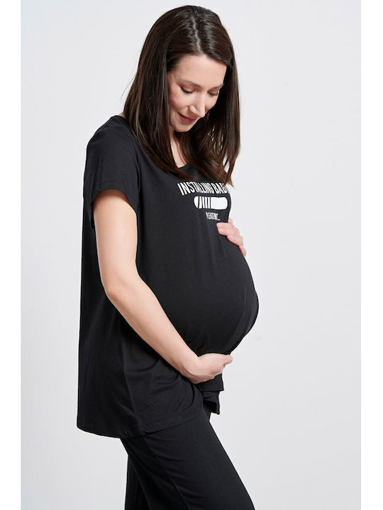 BodyTalk Maternity T-Shirt Black