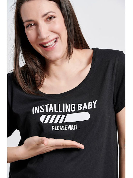 BodyTalk Maternity T-Shirt Black