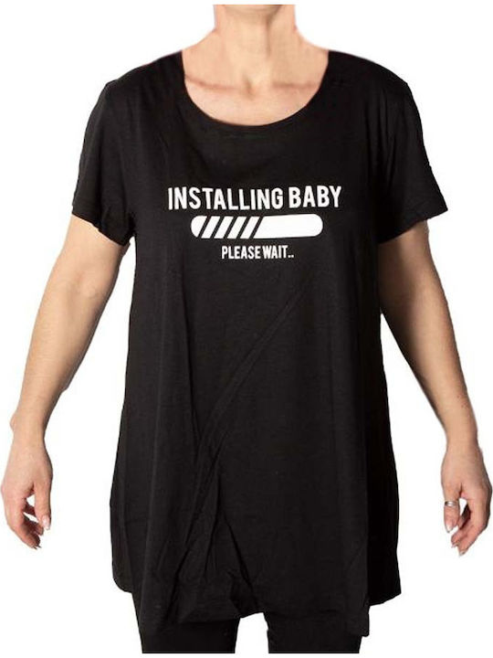 BodyTalk Maternity T-Shirt Black