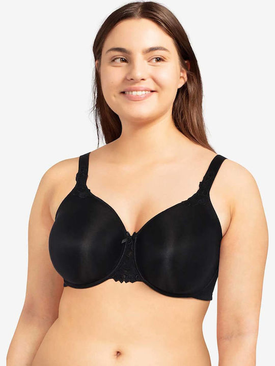 Hedona 2031 Negru Minimizer Sutien fără căptușeală cu Baloane C20310
