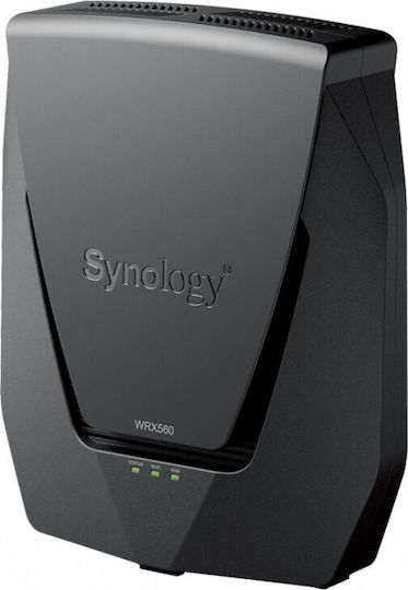 Synology WRX560 Drahtlos Router Wi-Fi 6 mit 4 Anschlüssen Gigabit Ethernet