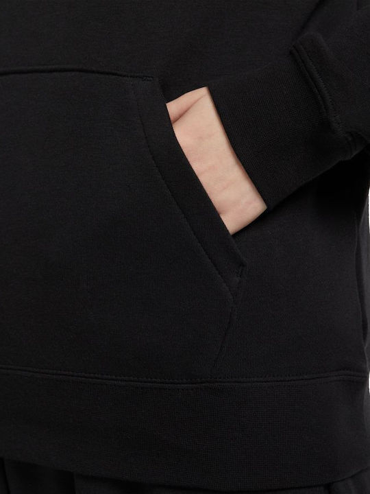 Women's Sweatshirt Hooded Black