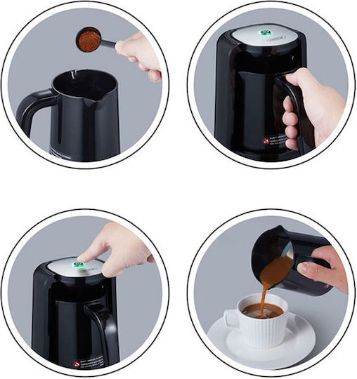 Hibrew H9 Elektrische griechische Kaffeekanne 480W με Χωρητικότητα 250ml