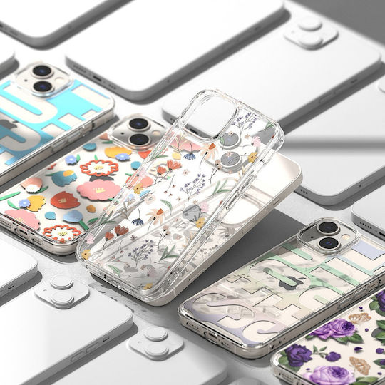 Ringke Fusion Back Cover Silicone Floral (iPhone 14 Plus)