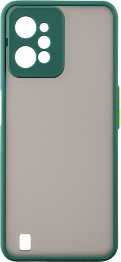 Lime Hardshell Umschlag Rückseite Kunststoff Green With Yellow Keys (Realme C31)
