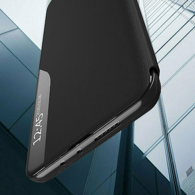 Techsuit eFold Synthetic Leather Book Black (iPhone 14 Pro Max)