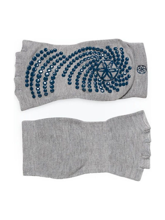 Gaiam Yoga/Pilates Socken Gray 1 Paar