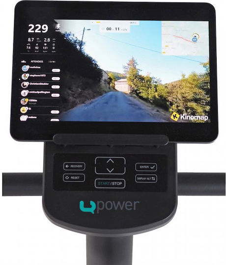Upower Pro BM1000 Όρθιο Ποδήλατο Γυμναστικής Μαγνητικό