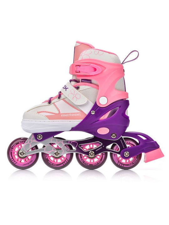 Meteor Rox Inline Rollers Ροζ Παιδικά