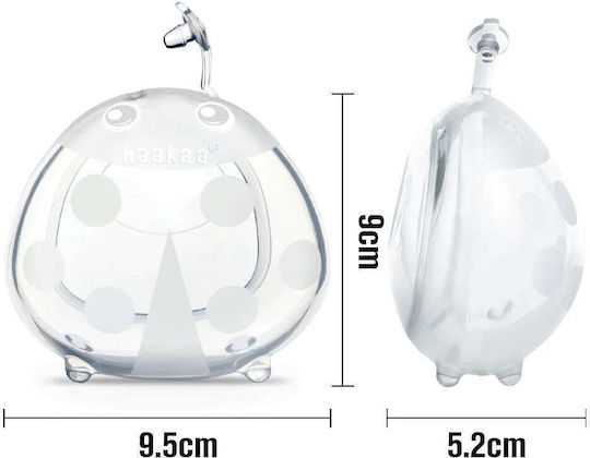 Haakaa Ladybug Flasche Zur Aufbewahrung Von Muttermilch 9.5x9cm 75ml